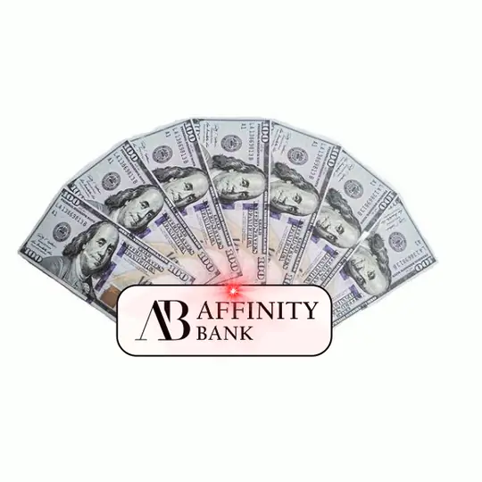 Animated Affinity Bank custom light-up fan pin for Hinman Dental Conference
