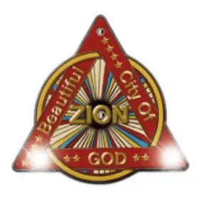 Custom chasing light lapel pin