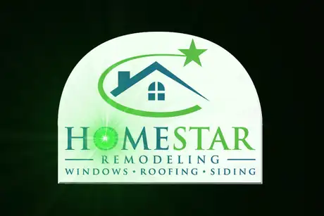 Animated HomeStar Remodeling custom flashing logo pin with slow fade LEDs