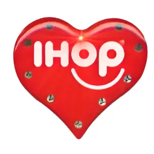 IHOP flashing custom logo lapel pin