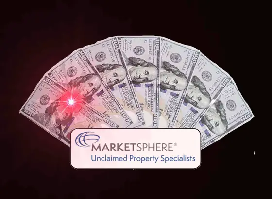 Animated MarketSphere custom money fan light-up pin